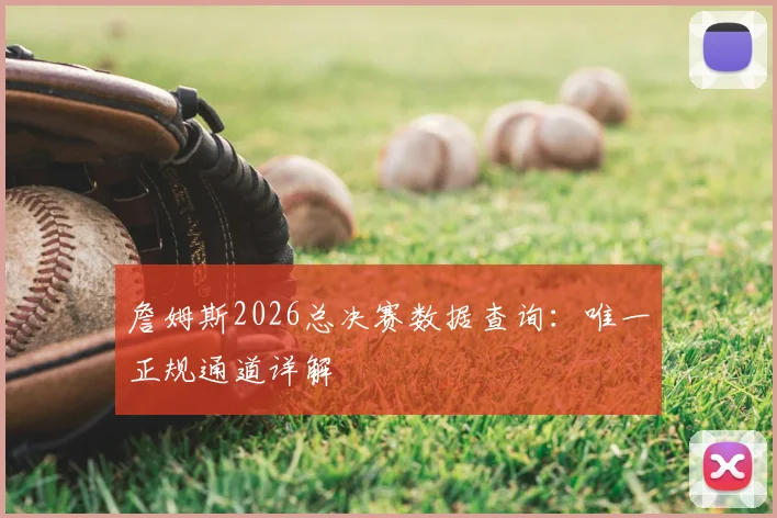 詹姆斯2026总决赛数据查询：唯一正规通道详解